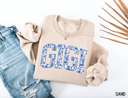 Toile Gigi Adult Sweatshirt