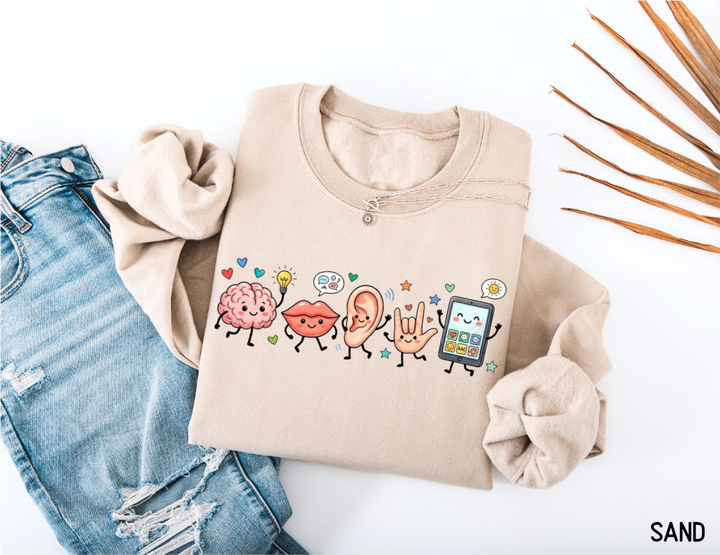 Speech Therapy Adult Sweatshirt