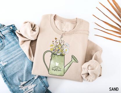 Always Look On The Bright Side Adult Sweatshirt