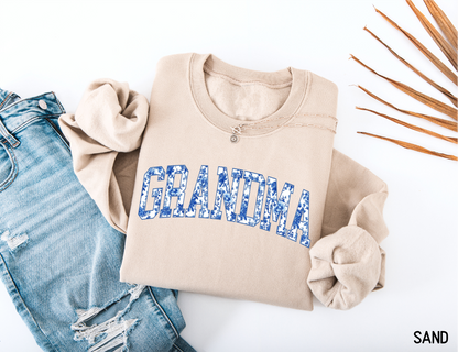 Toile Grandma Adult Sweatshirt
