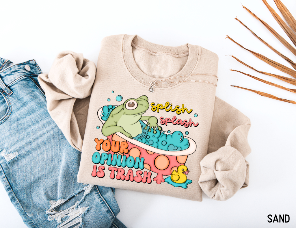 Splish Splash Adult Sweatshirt