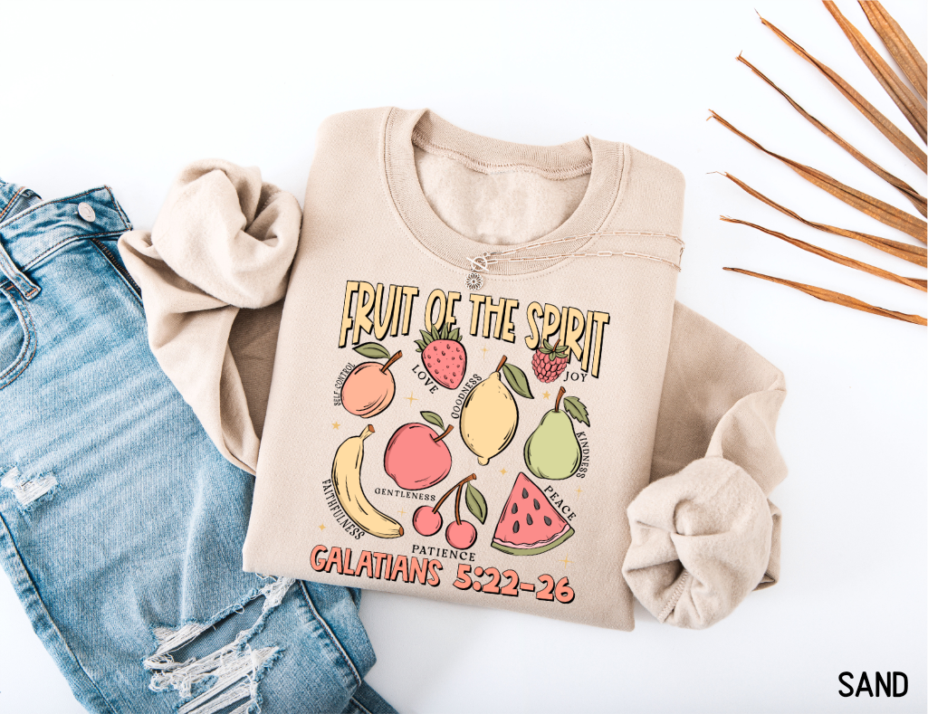 Fruit of The Spirit Adult Sweatshirt