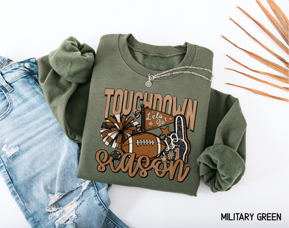 Touchdown Season Adult Sweatshirt