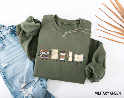 Book Lovers Adult Sweatshirt
