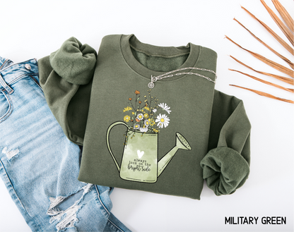 Always Look On The Bright Side Adult Sweatshirt