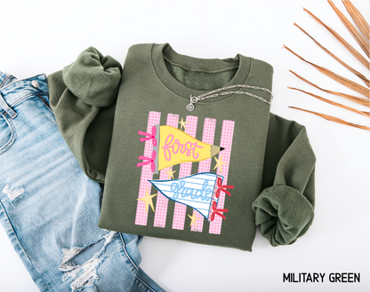 Pennant Grade Level Teacher Adult Sweatshirt