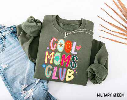 Cool Moms Club Adult Sweatshirt