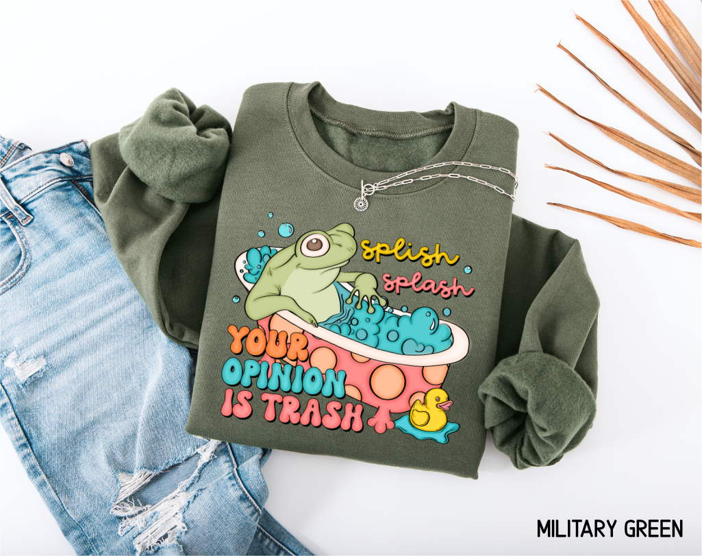 Splish Splash Adult Sweatshirt