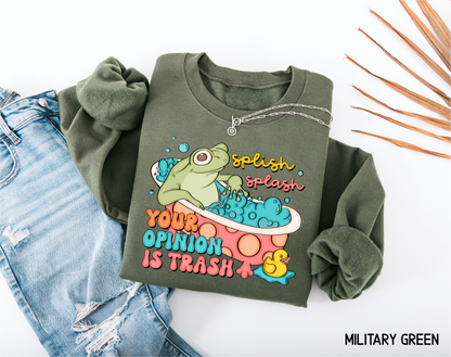 Splish Splash Adult Sweatshirt