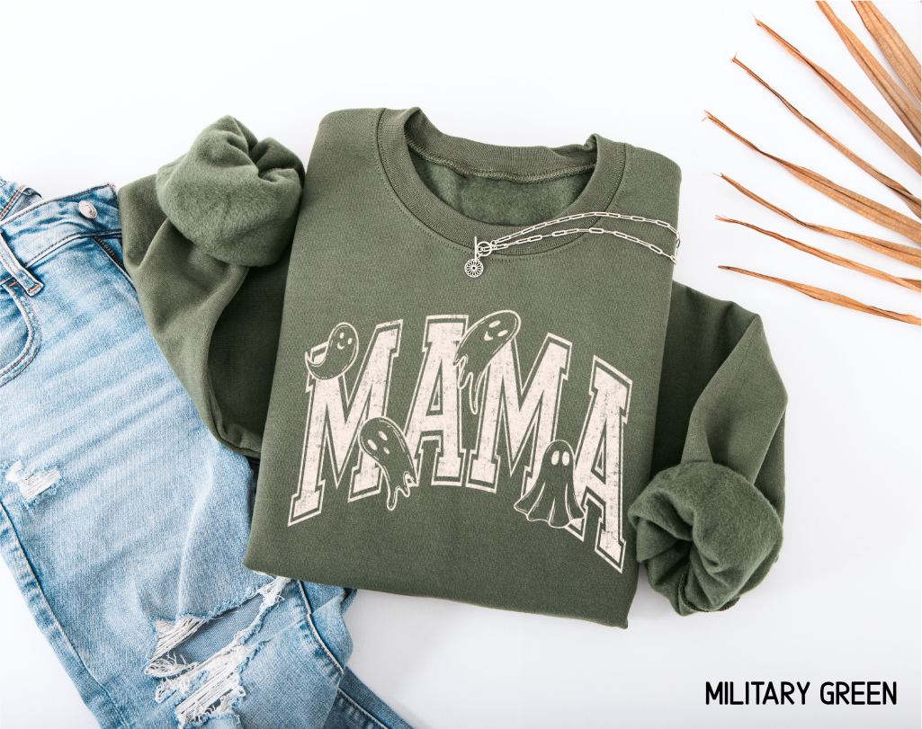 Halloween Mama Adult Sweatshirt