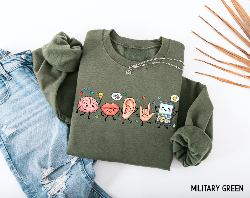 Speech Therapy Adult Sweatshirt