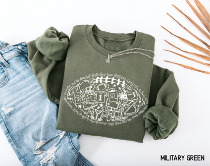 Football Adult Sweatshirt