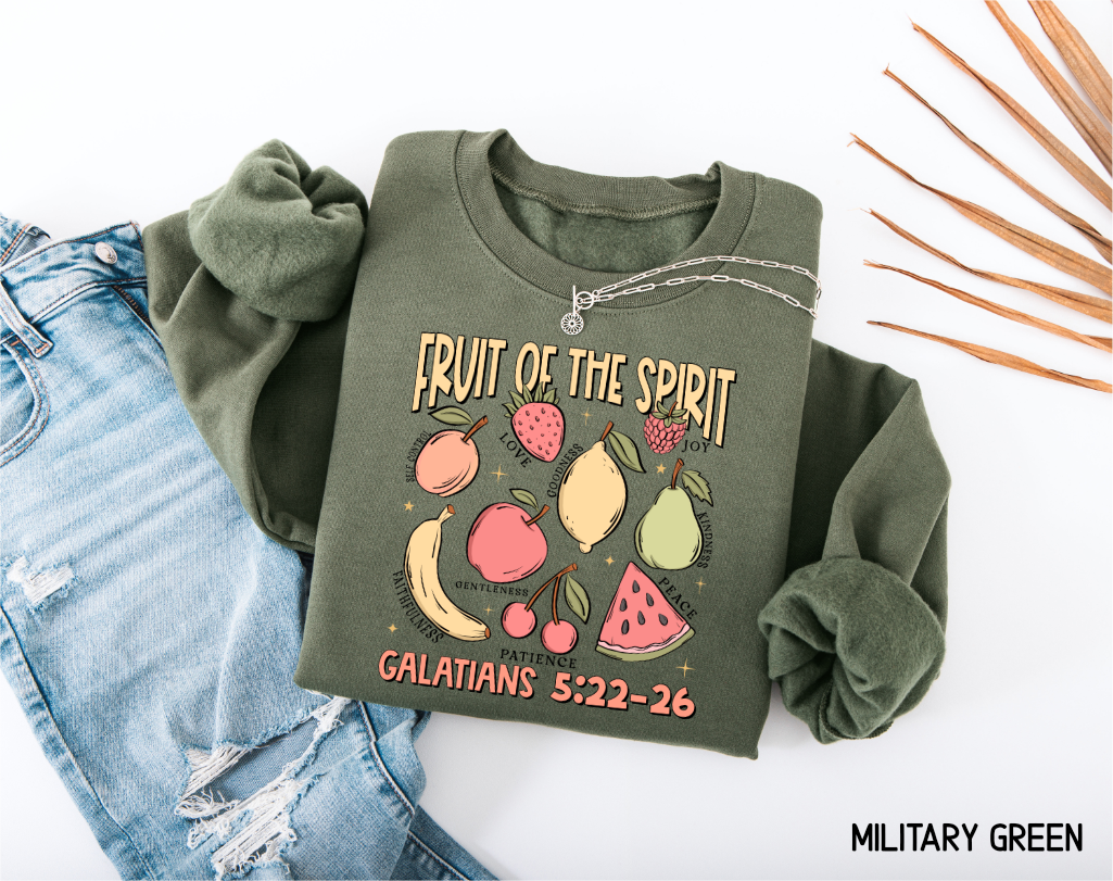 Fruit of The Spirit Adult Sweatshirt