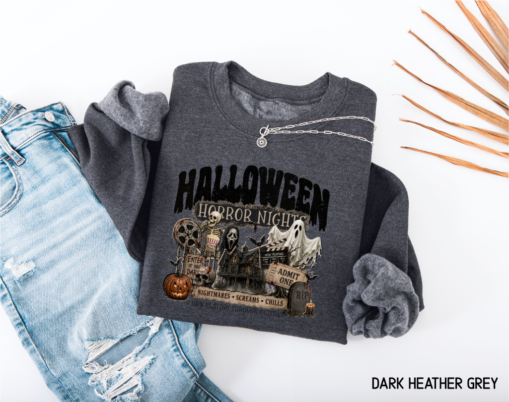 Halloween Horror Movie Adult Sweatshirt