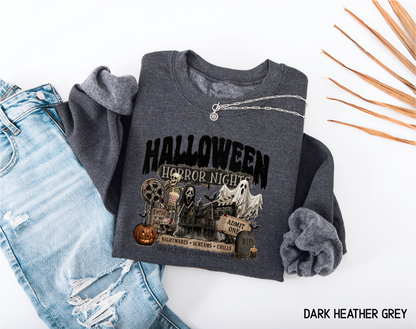 Halloween Horror Movie Adult Sweatshirt