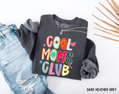 Cool Moms Club Adult Sweatshirt
