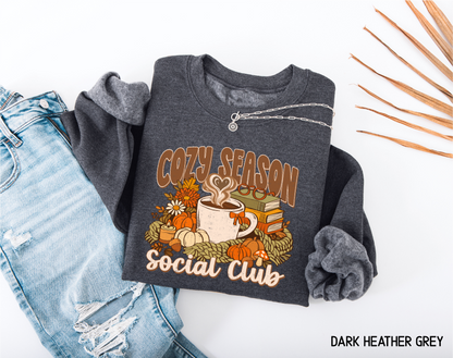 Cozy Season Social Club Adult Sweatshirt