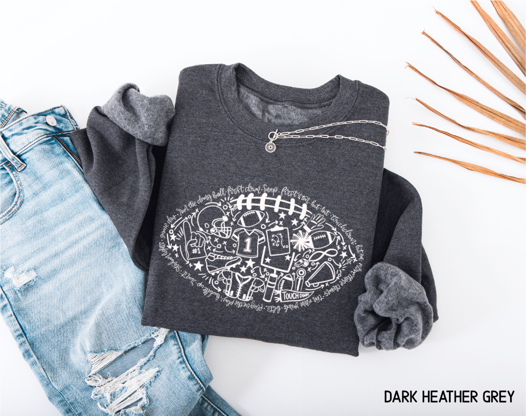 Football Adult Sweatshirt