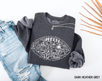 Football Adult Sweatshirt