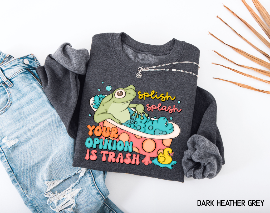 Splish Splash Adult Sweatshirt