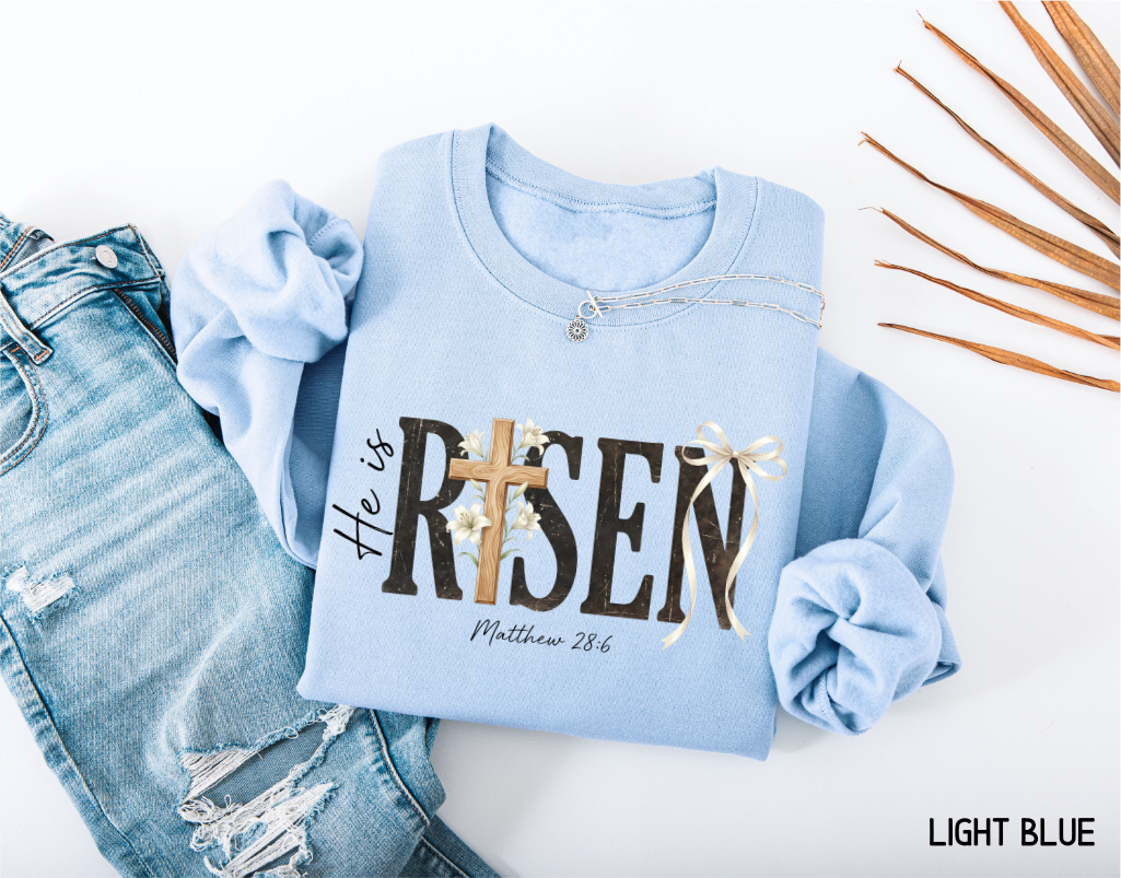 He Is Risen Adult Sweatshirt