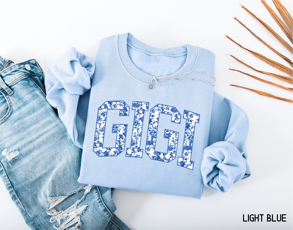 Toile Gigi Adult Sweatshirt