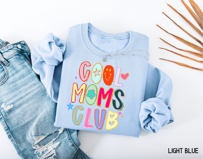 Cool Moms Club Adult Sweatshirt
