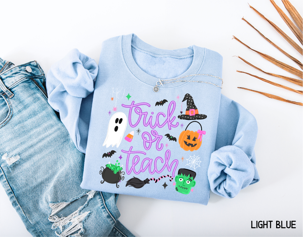 Trick or Teach Adult Sweatshirt