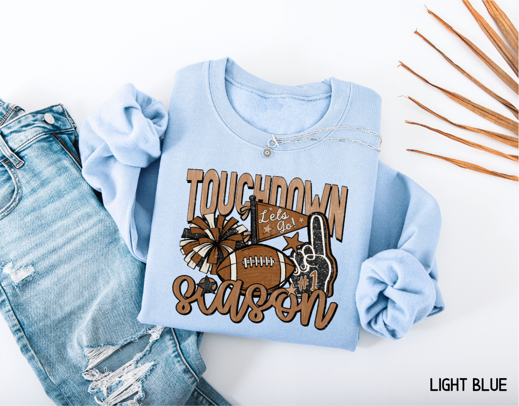 Touchdown Season Adult Sweatshirt
