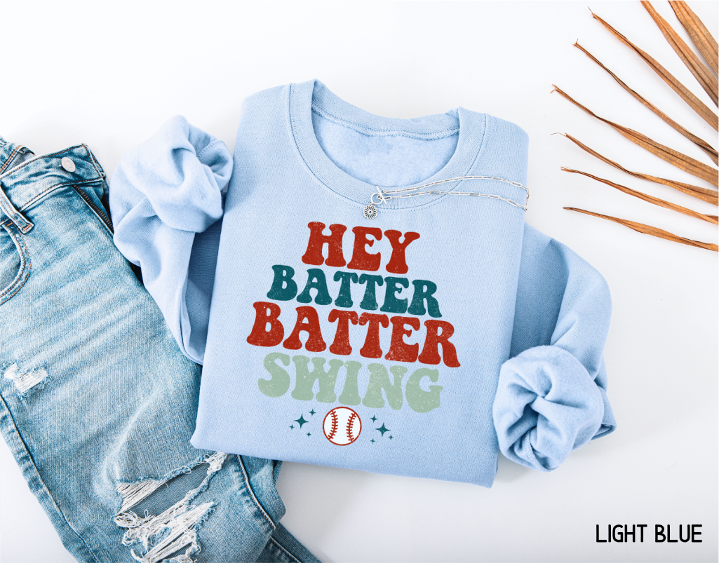 Hey Batter Batter Swing Adult Sweatshirt