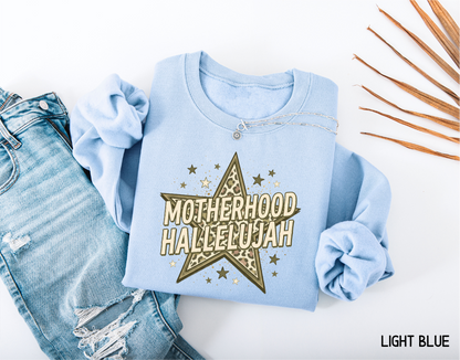 Motherhood Hallelujah Adult Sweatshirt