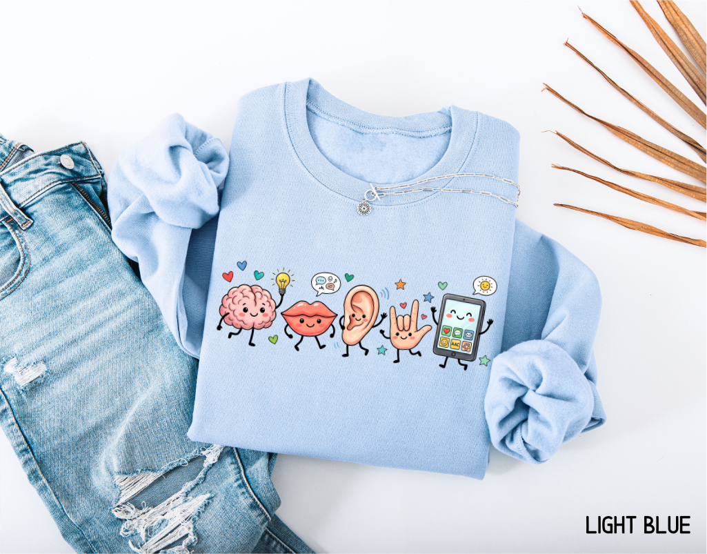 Speech Therapy Adult Sweatshirt