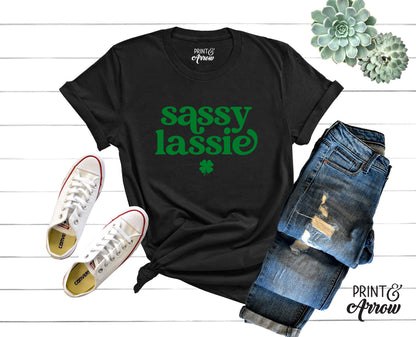 Sassy Lassie Adult T-shirt
