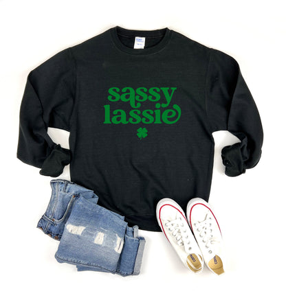 Sassy Lassie Adult Sweatshirt