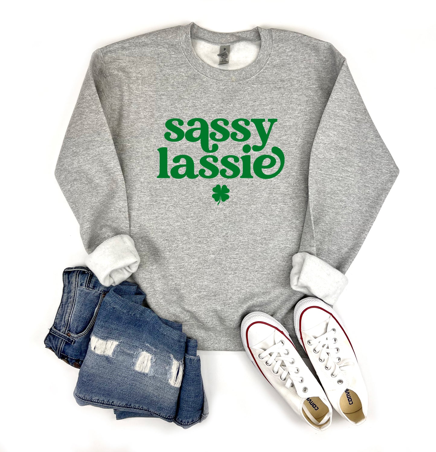Sassy Lassie Adult Sweatshirt