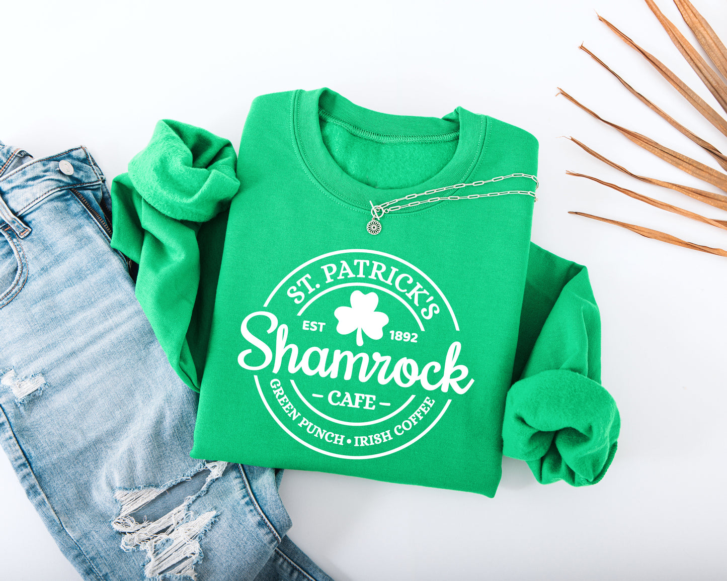 Shamrock Cafe Adult Sweatshirt