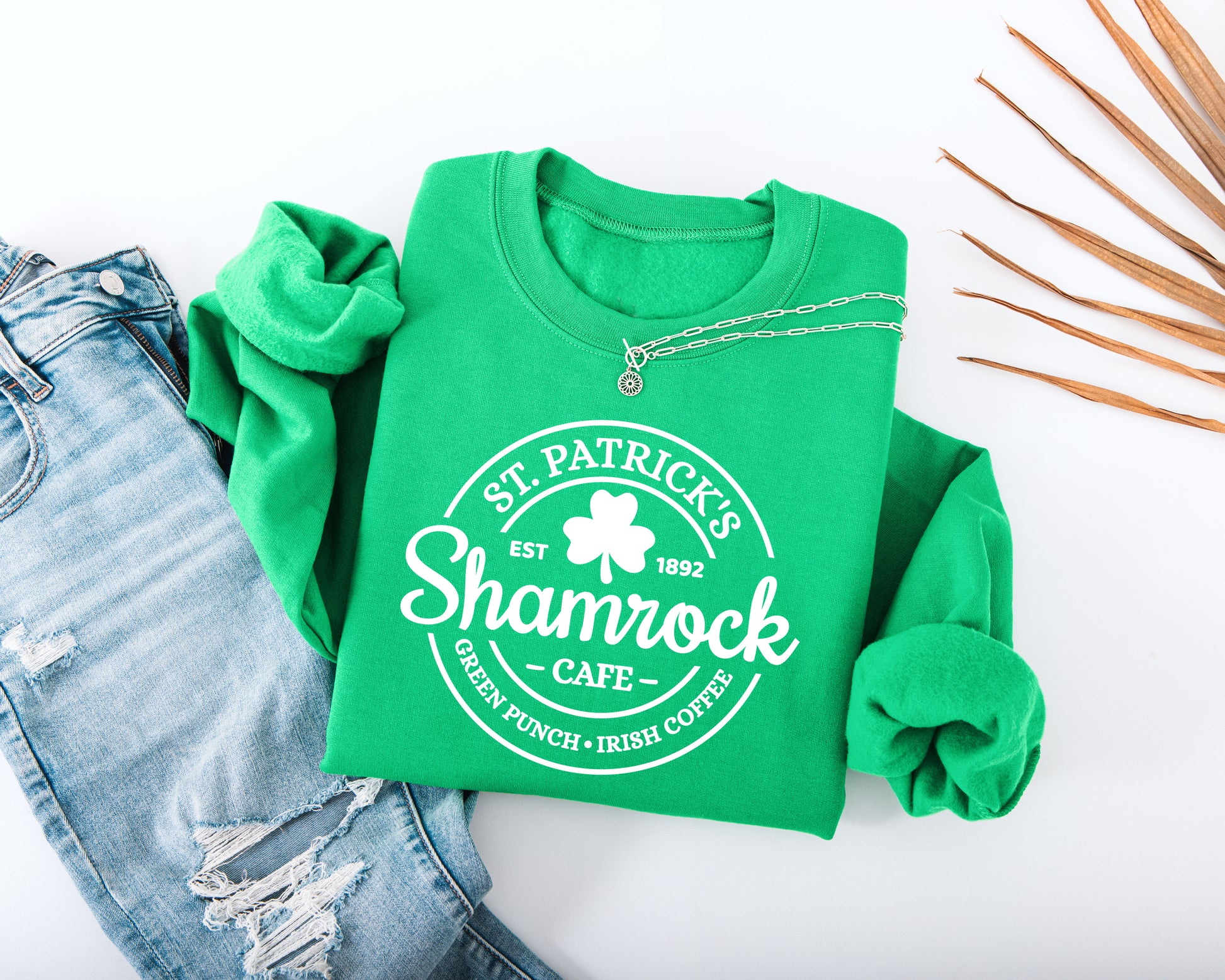 Shamrock Cafe Adult Sweatshirt