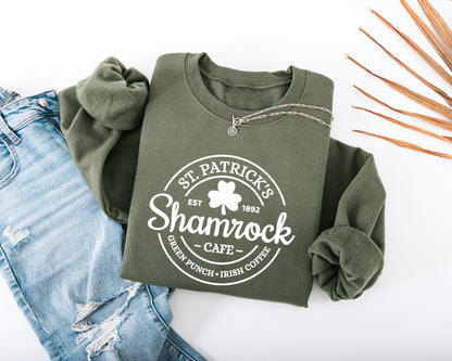 Shamrock Cafe Adult Sweatshirt