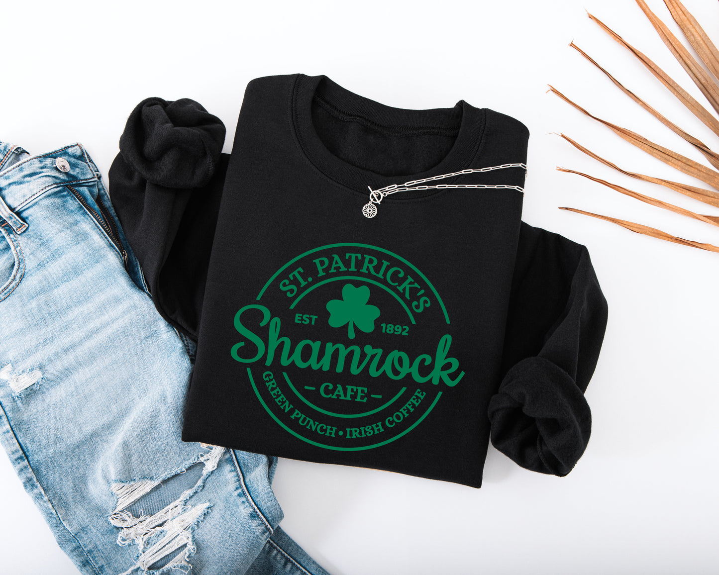 Shamrock Cafe Adult Sweatshirt
