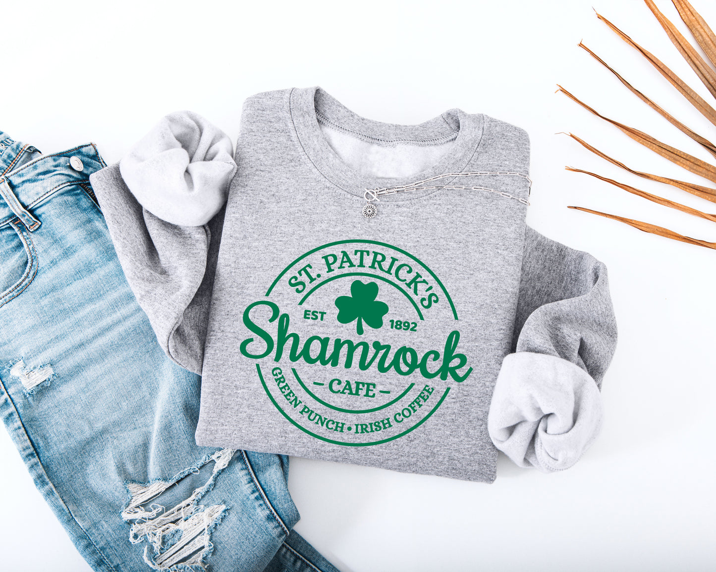 Shamrock Cafe Adult Sweatshirt