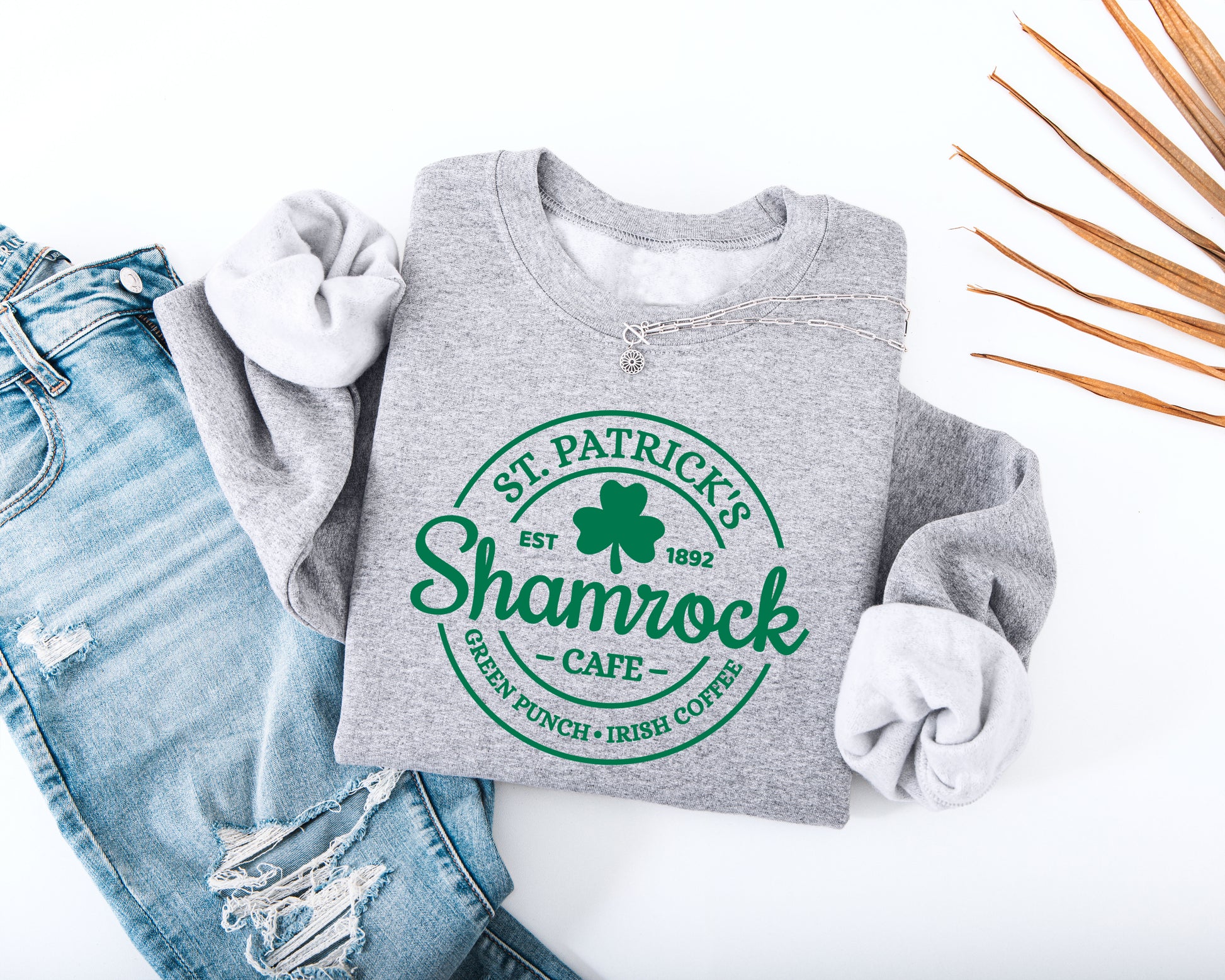 Shamrock Cafe Adult Sweatshirt