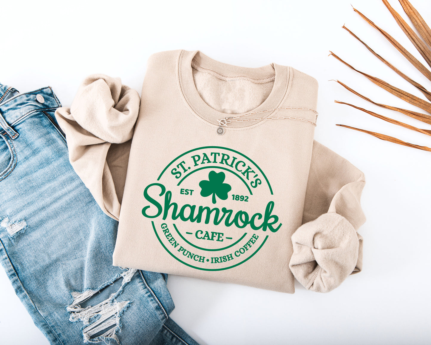 Shamrock Cafe Adult Sweatshirt