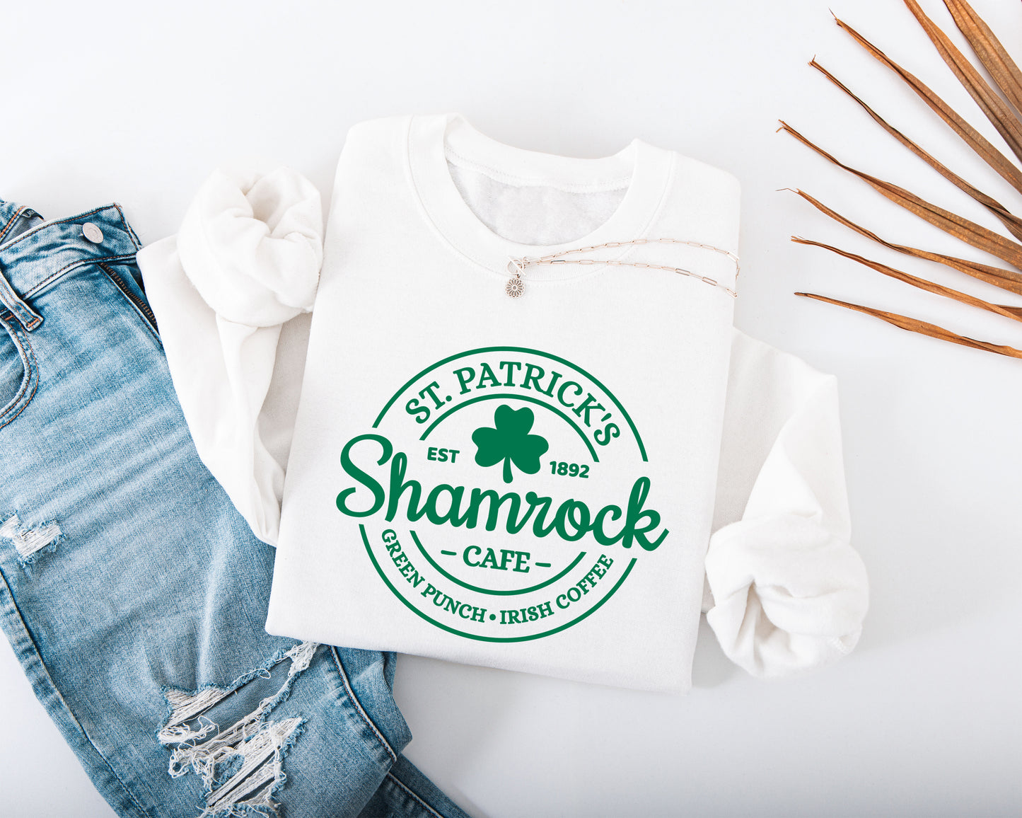 Shamrock Cafe Adult Sweatshirt