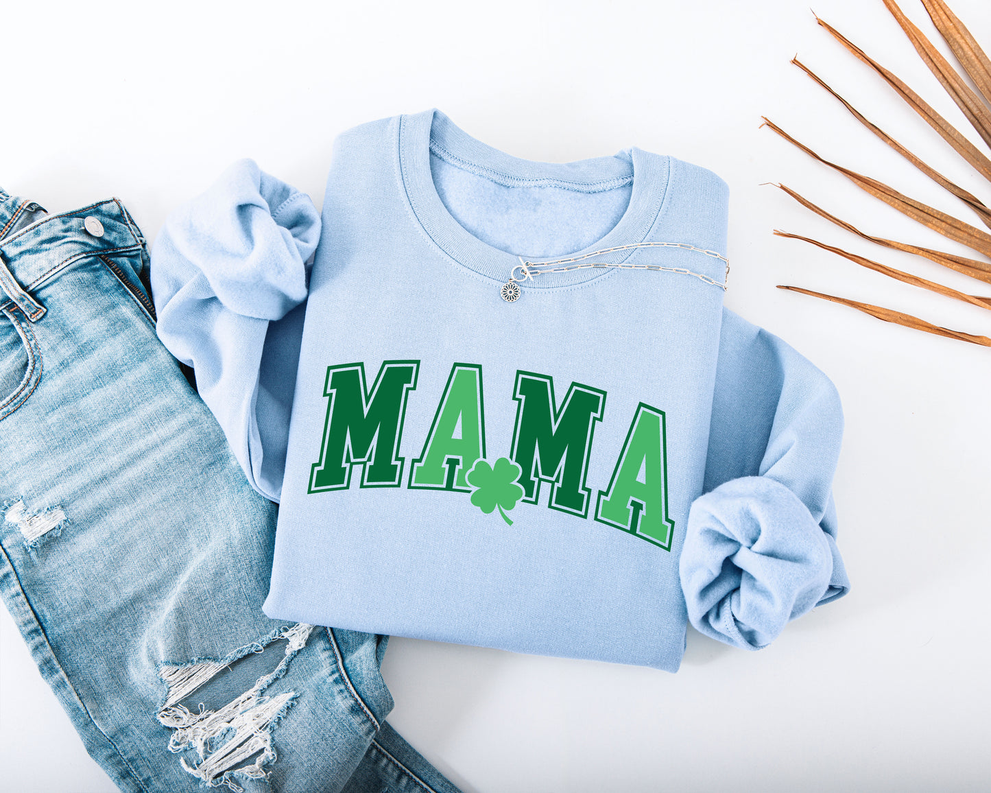 Shamrock Mama Adult Sweatshirt