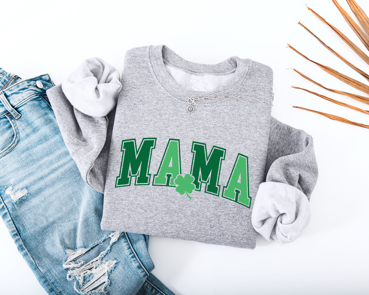 Shamrock Mama Adult Sweatshirt