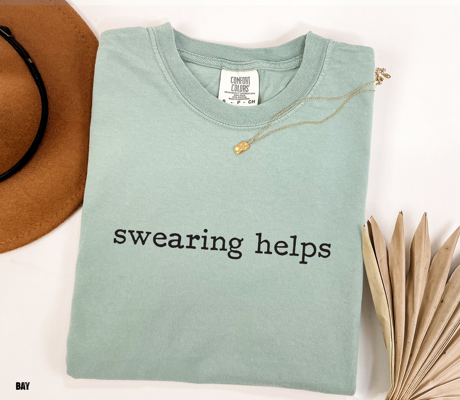 Swearing Helps Comfort Colors Adult T-Shirt