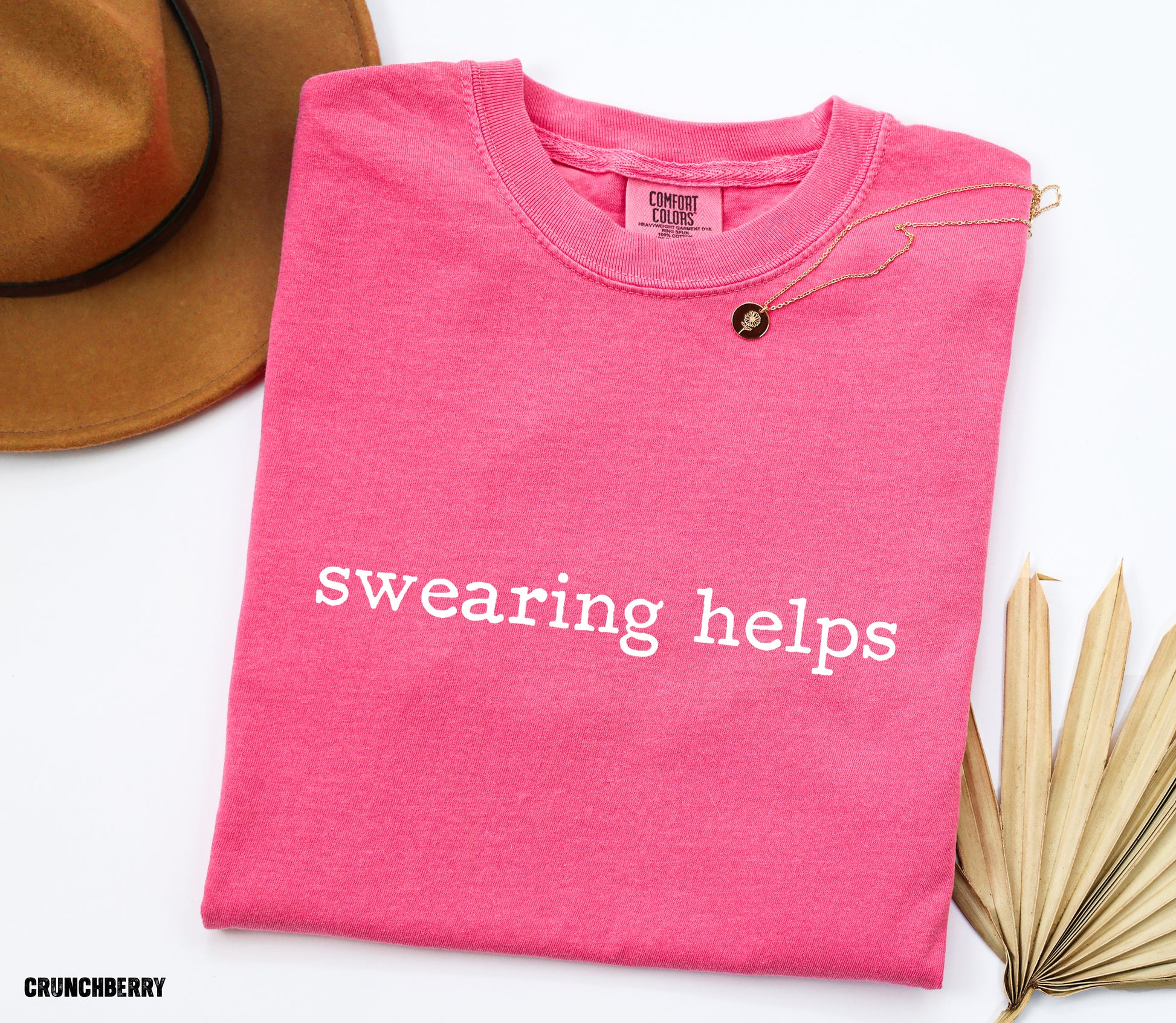 Swearing Helps Comfort Colors Adult T-Shirt