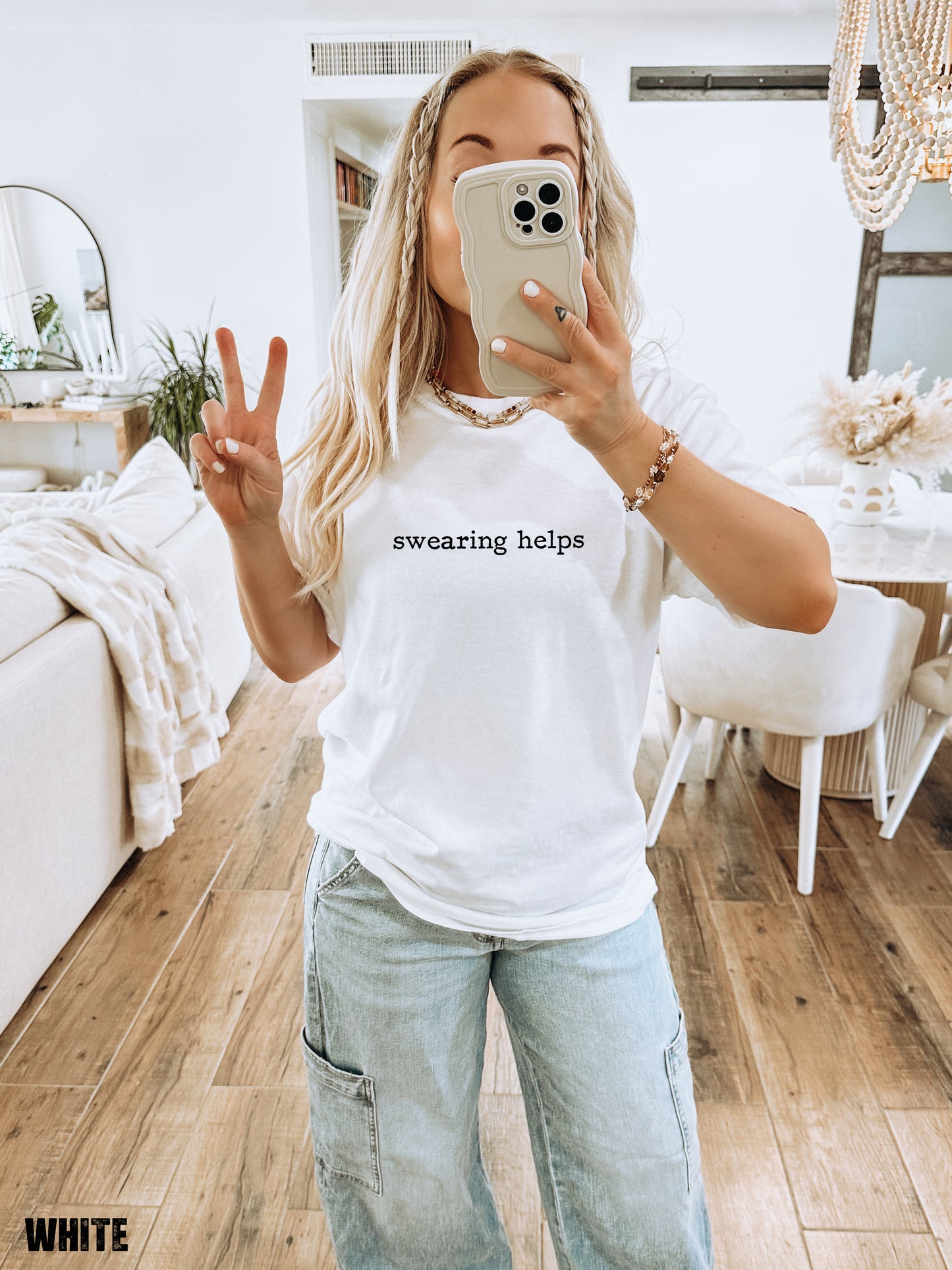 Swearing Helps Comfort Colors Adult T-Shirt