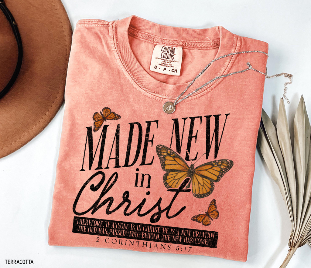 Made New in Christ Adult Comfort Colors T-Shirt