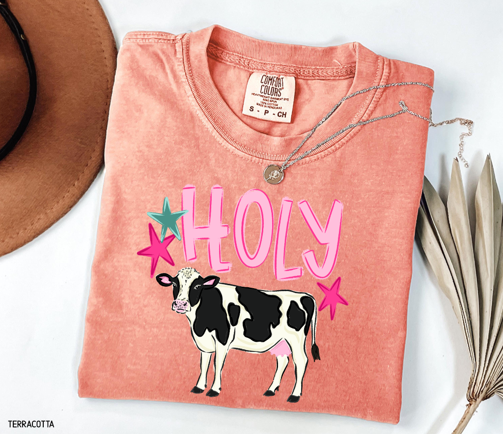 Hoy Cow Adult Comfort Colors T-Shirt